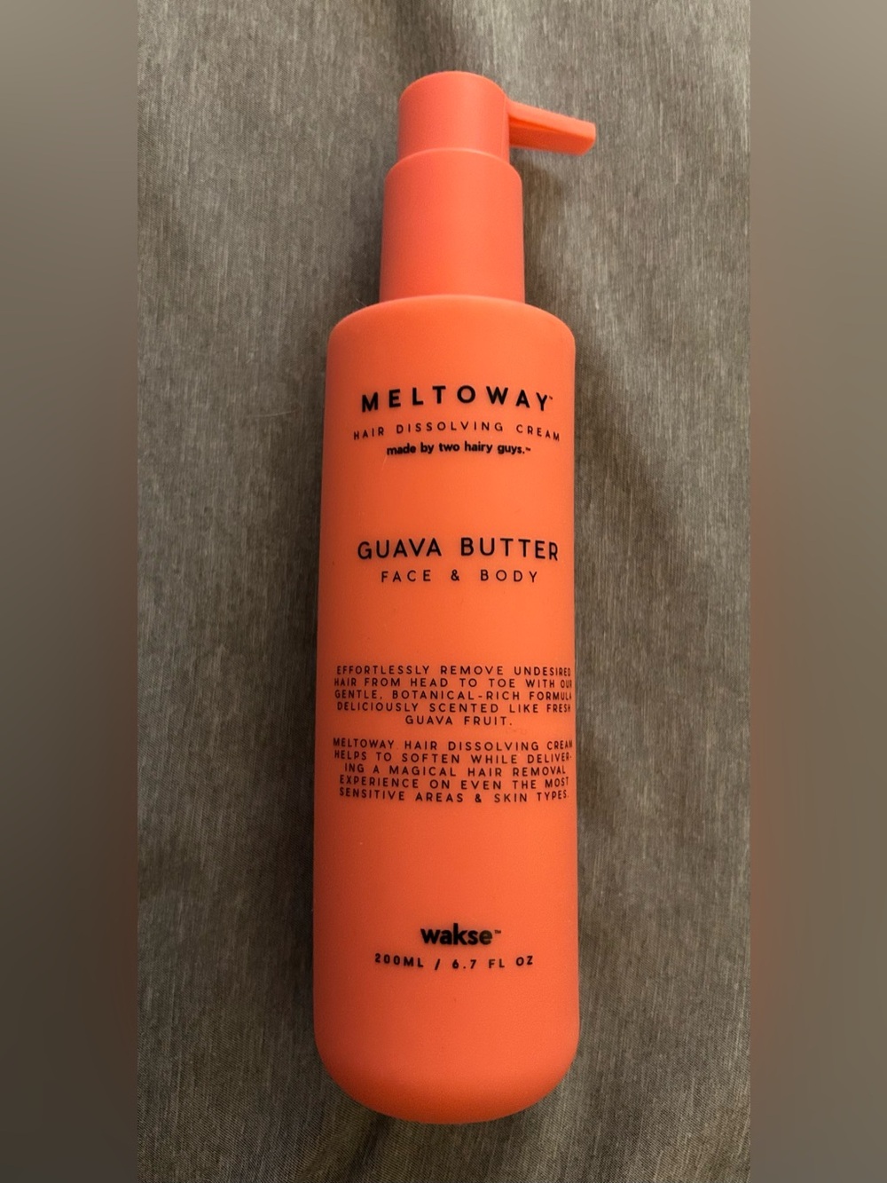 Wakse Meltoway Hair Dissolving Cream in Guava Butter